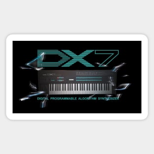 YAMAHA DX7 #2 Sticker